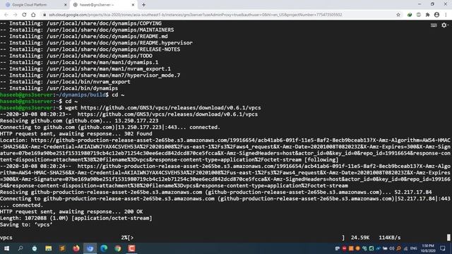 How to Install GNS3 Server on Google Cloud - KVM Enabled VM смотреть онлайн