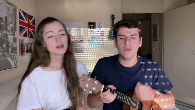 olivia rodrigo - good 4 u (ukulele cover + CHORDS) | Louanna & Pedro (duet) смотреть онлайн