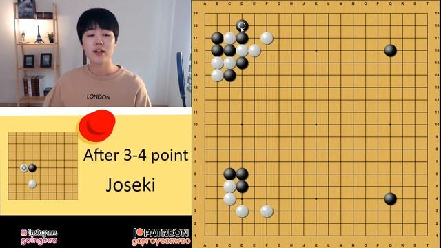 Let's master 3-4 point joseki old vs new pattern [Joseki lecture] Gopro yeonwoo смотреть онлайн