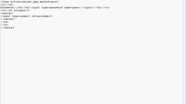 PHP Password Protect Tutorial смотреть онлайн