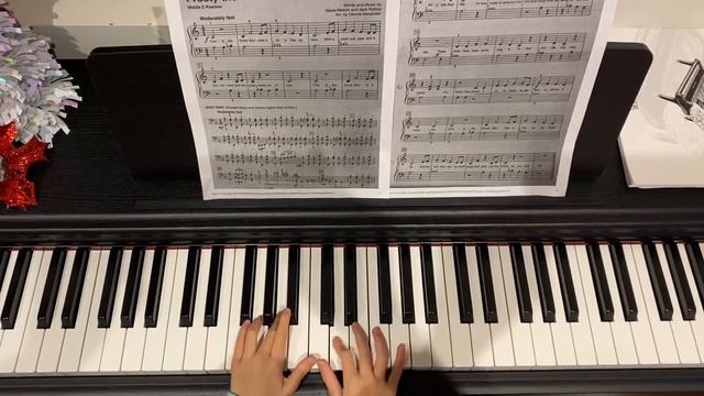 Frosty the Snow Man on piano смотреть онлайн