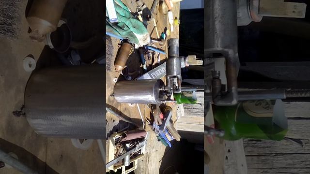 Самодельная паяльная лампа из металлолома смотреть онлайн