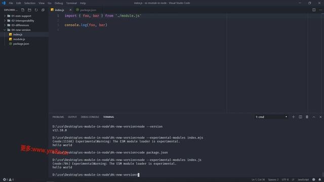 10614 ES Modules in Node js 新版本进一步支持 1 web前端入门到精通 全套完整 实战课程 смотреть онлайн