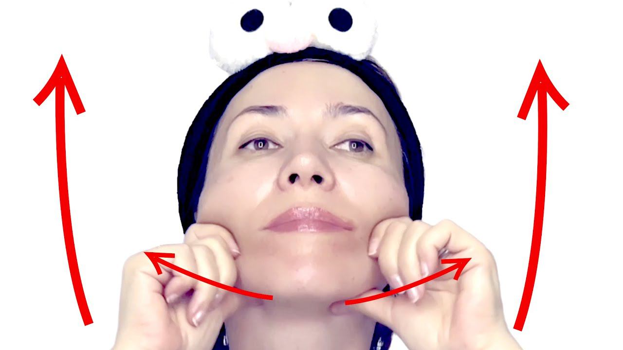 Лимфодренажный массаж для подтяжки лица в домашних условиях | Розовое масло в домашних условиях смотреть онлайн