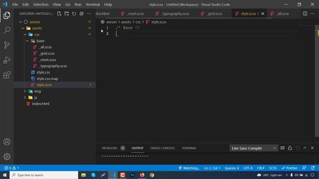 File Management | Create a responsive website with SASS & Flexbox | Part 2 смотреть онлайн