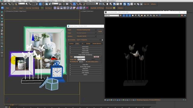 Vray Rendering Selected Object Only смотреть онлайн