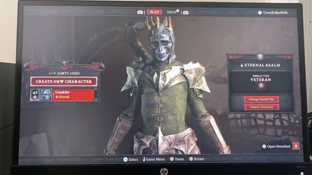 Diablo 4: How To Create New And Delete Character! смотреть онлайн