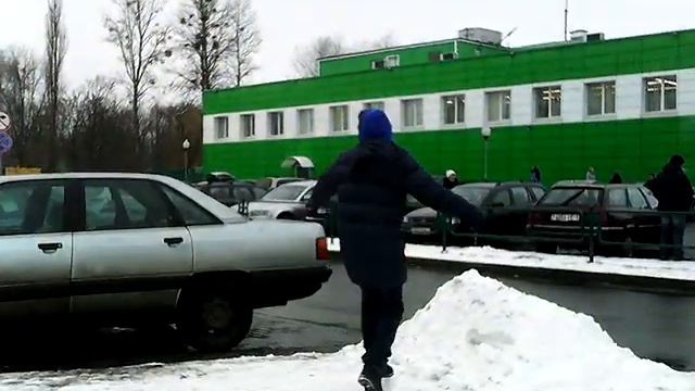 Пинск лецом в снег 2 прикол 2015 смотреть онлайн