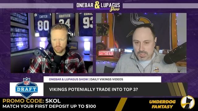 Could The Vikings Make a Blockbuster Trade in the NFL Draft? смотреть онлайн