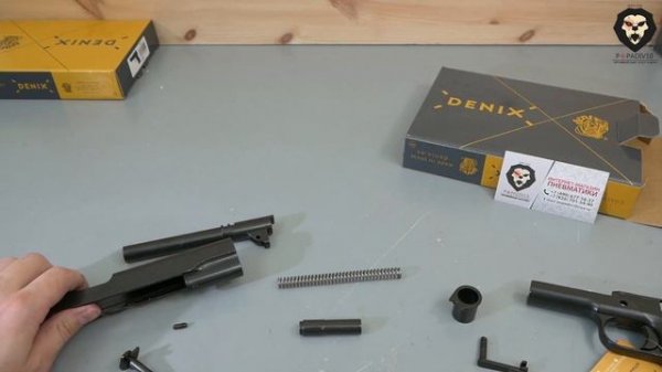 Макет пистолета кольт Denix D7 1312 Colt 1911A1