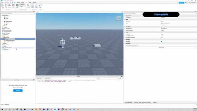 How do you change your starter character on Roblox studio tutorial? in 2021 #robloxdev смотреть онлайн