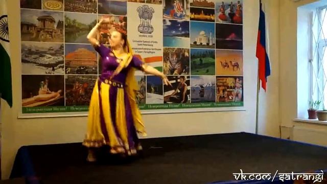ШКОЛА Вollywood-dance SATRANGI. "Тханедар/Thanedaar". Холи в Консульстве. СПб, 12.03.2017 смотреть онлайн