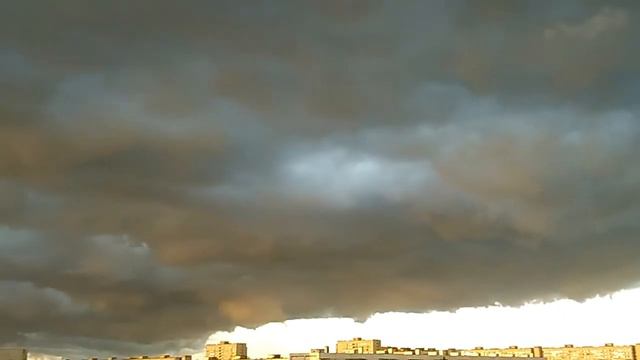 RUSSIA ТОЛЬЯТТИ ТУЧИ К ЛИВНЮ СОБРАЛИСЬ!!CLOUD-YOUTUBE смотреть онлайн