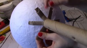 Как сделать чупа-чупс из папье-маше своими руками