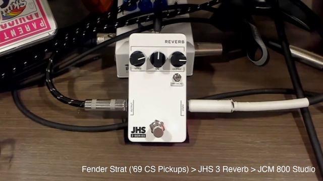 JHS Series 3 Reverb - Pedal Demo - No Talking смотреть онлайн