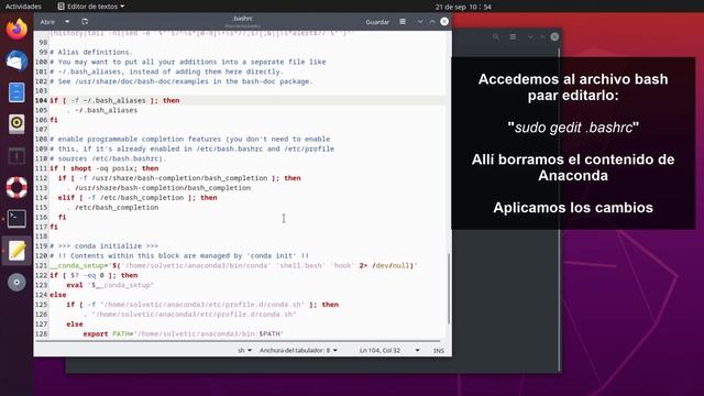 ? Cómo DESINSTALAR ANACONDA Ubuntu смотреть онлайн