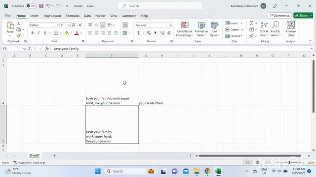 Wrap Text / Split cell / Merger cells in Excel смотреть онлайн