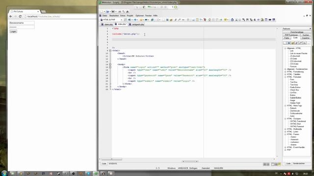 PHP Tutorial: Internetseite mit Passwort schützen (leicht aber unsicher) [FULL HD][GERMAN] смотреть онлайн