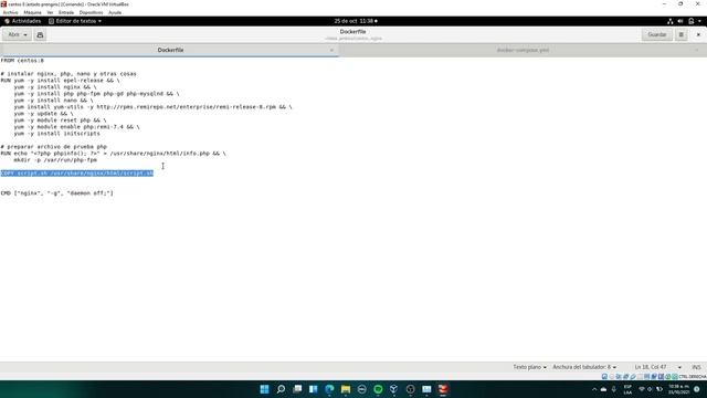 Configurar un contenedor CentOS 8 con Nginx y PHP смотреть онлайн