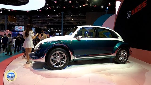 ALL NEW GreatWall ORA Punk Cat Walkaround—2021 ShangHai Motor Show—全新长城欧拉朋克猫亮相 смотреть онлайн