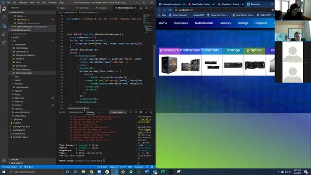 Testing Library with React and Redux смотреть онлайн