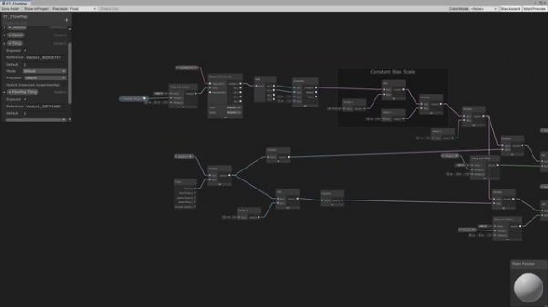 Учебник по Flow Map с Unity Shader Graph