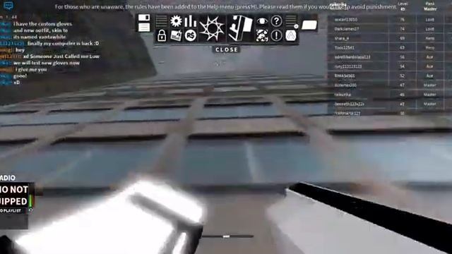 ROBLOX PARKOUR| New Outfit, Skin And New Glove (Custom Glove)