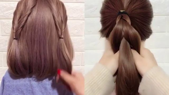 Beautiful hairstyle for collage girls # 553 смотреть онлайн