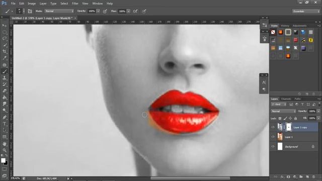 Como destacar uma cor no Photoshop CS6 смотреть онлайн