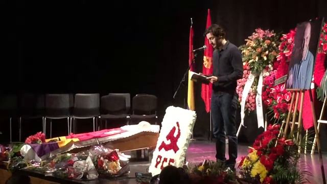 Juan Diego Botto Recuerda #MarcosAnaVive Auditorio Marcelino Camacho