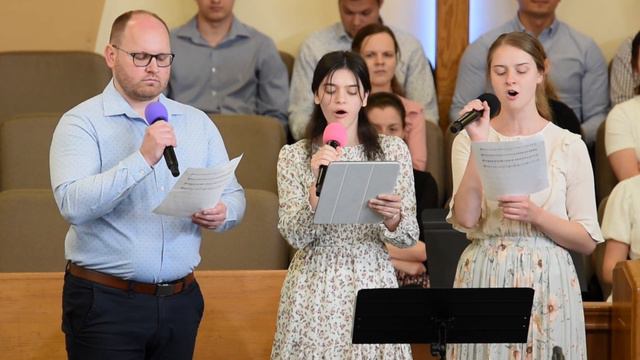 Дух Святой, наш Утешитель нежный - Пение в сопровождении скрипичного ансамбля