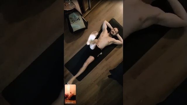 упражнение для пресса (8минут) смотреть онлайн