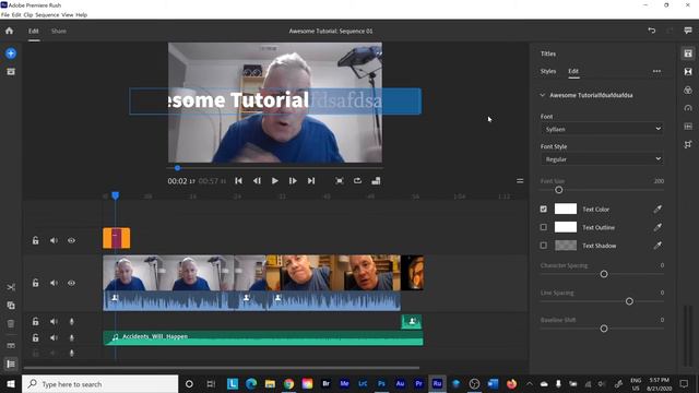 Adobe Rush Basics - a walk-through tutorial 2020 смотреть онлайн