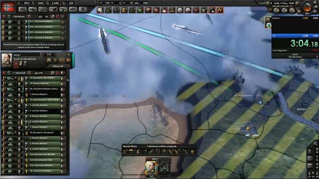 HOI4 - Realtime Speedrun World Record - 4m55s - Germany 1939 смотреть онлайн