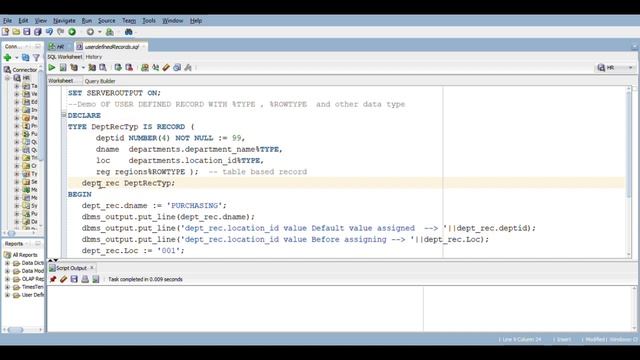 Records In PL SQL(Oracle)- Part 1 смотреть онлайн