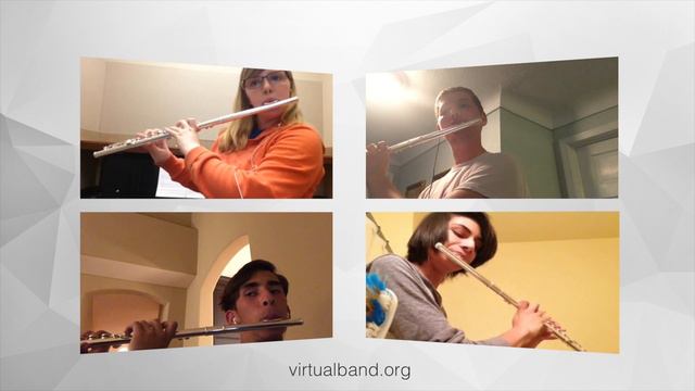 #VirtualBand Flute Quartet смотреть онлайн
