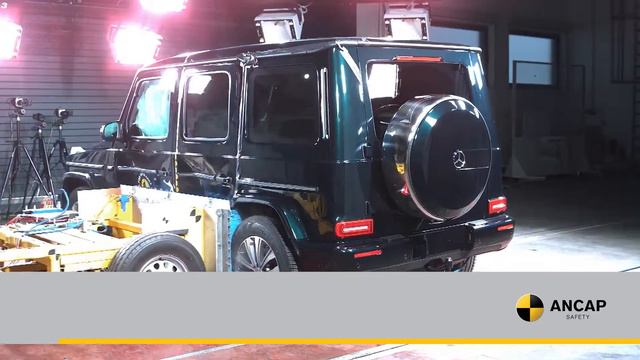 Mercedes Benz G-Class 2021 Crash test смотреть онлайн