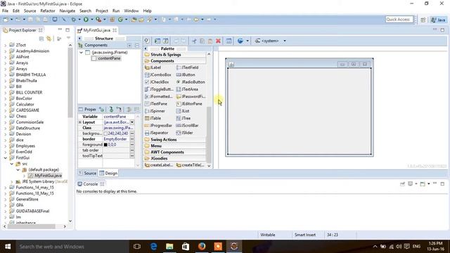 Java & sqlite database Swing JFrame tutorial for Beginners in Urdu Hindi P 1 смотреть онлайн