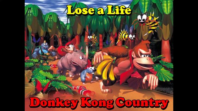 Donkey Kong Country Soundtrack Lose a Life OST смотреть онлайн
