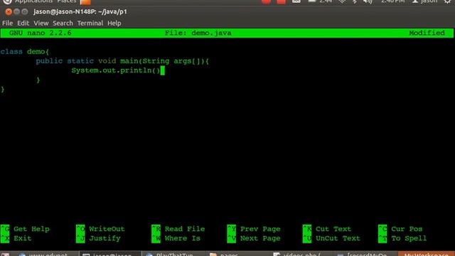 How to run java program on linux PC смотреть онлайн