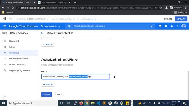 How to implement Google Login in Jenkins? смотреть онлайн