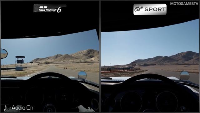 Gran Turismo 6 vs Gran Turismo Sport - 1967 Toyota 2000GT at Streets of Willow Springs смотреть онлайн