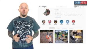 Knife News 248 ( кастомный Spyderco Shaman )