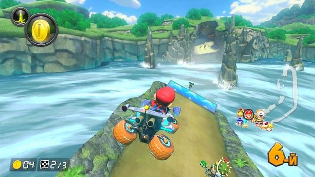 Первый раз играю в Mario Kart 8 | Nintendo Switch смотреть онлайн