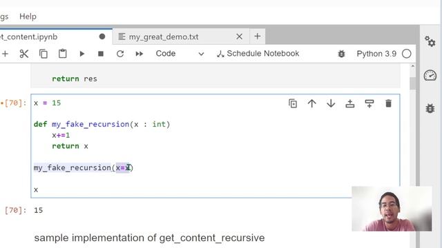 Query Domo Jupyter using Python 3 of 4 || recursive functions смотреть онлайн