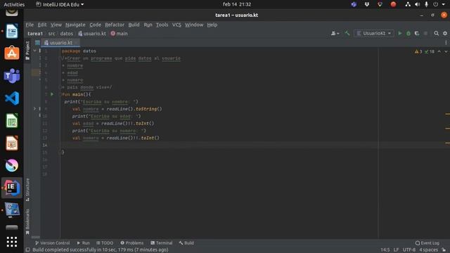 Como pedir/insertar datos en kotlin/programacion a dispositivos moviles смотреть онлайн
