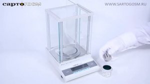 ‪‪Калибровка/юстировка весов САРТОГОСМ ЛВ210-А‬‬