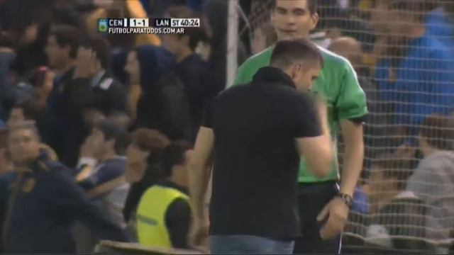 Ruben se encontró con Monetti. Central 1 - Lanús 1. Fecha 13. Primera División 2015. FPT. смотреть онлайн