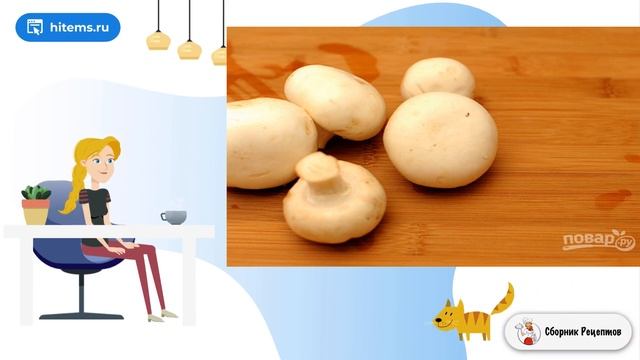 Салат с жареными грибами и кукурузой. Ленивые рецепты смотреть онлайн