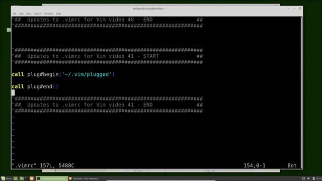 Vim (41) Plugins Pt2 VimPlug смотреть онлайн